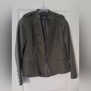 Apostrophe Size 18 Army Green Military Style Jacket